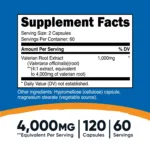 NTC_ValerianRoot_4000MG_120CAP_Front